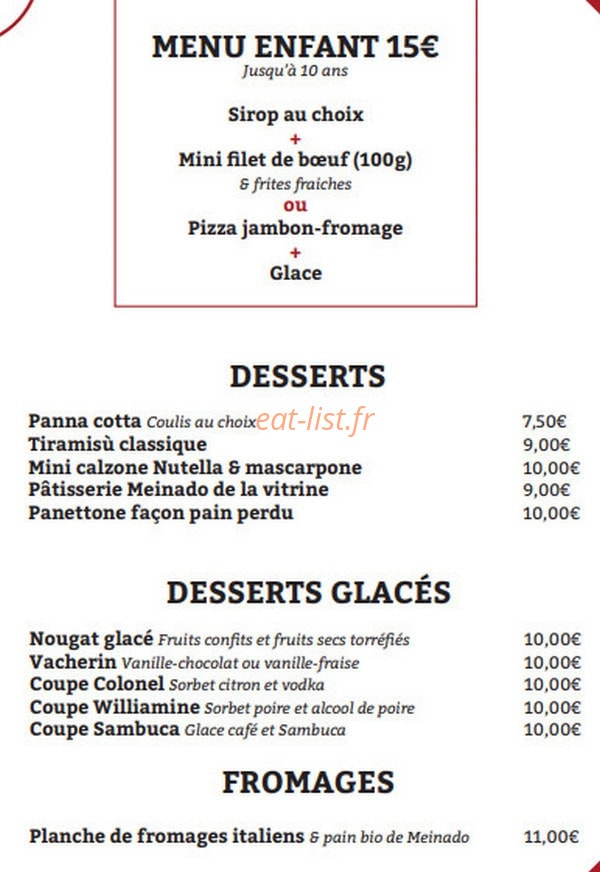 Da Peppe — carte page 4