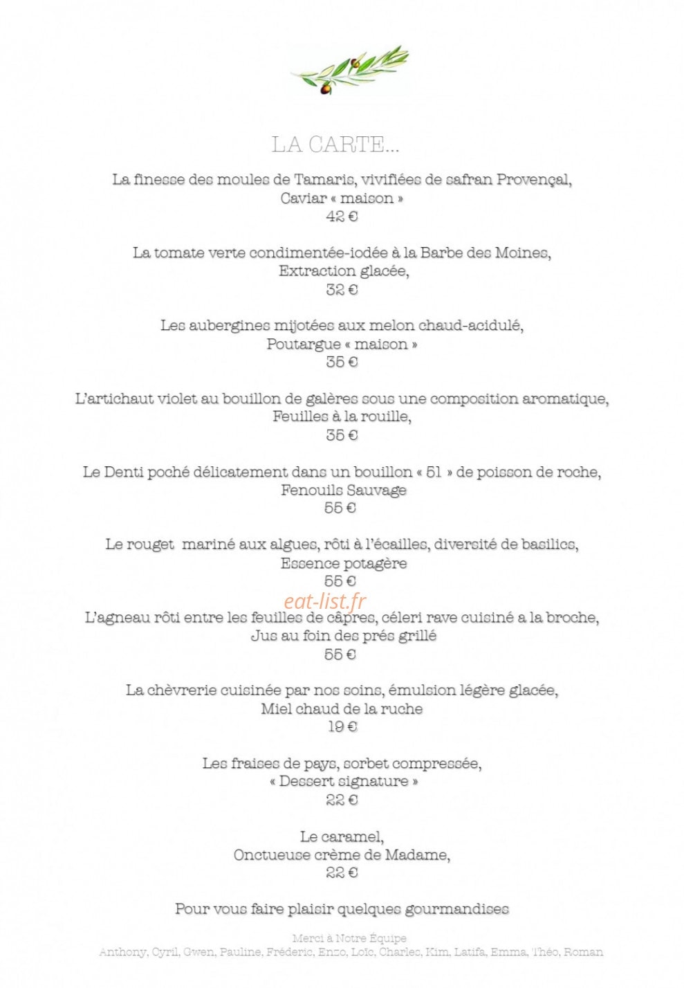 Fanny Rey & jonathan wahid — carte page 2