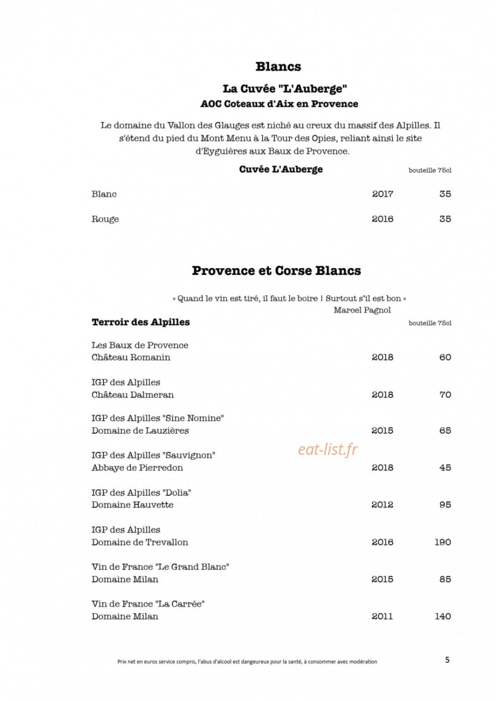 Fanny Rey & jonathan wahid — carte page 6