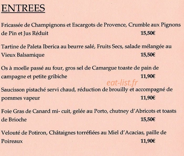L'Aile ou la Cuisse — carte page 2