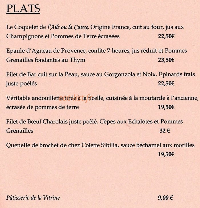 L'Aile ou la Cuisse — carte page 3