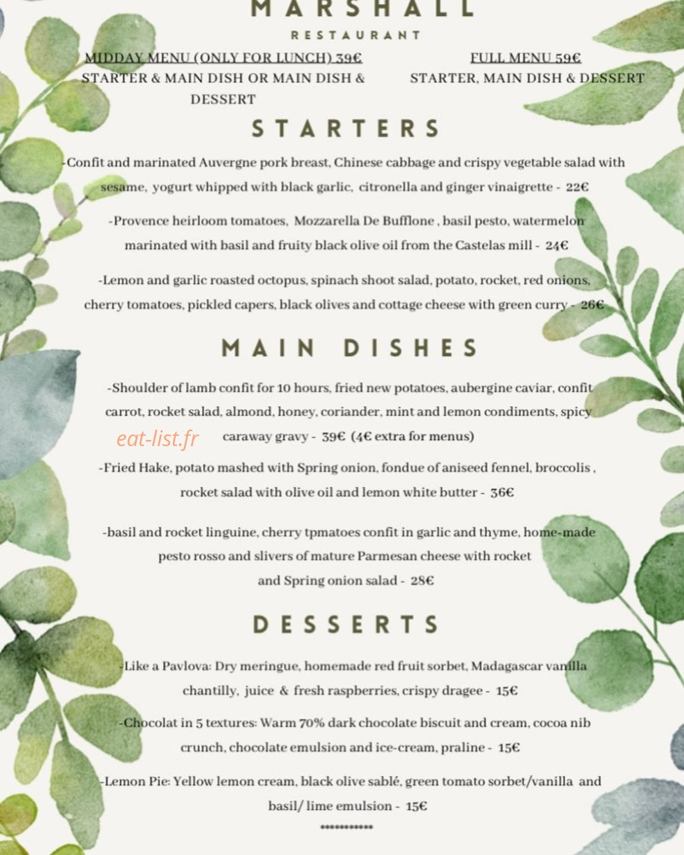 Maison Marshall — carte page 1