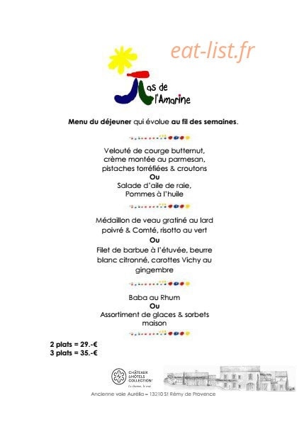 Mas de l'Amarine — carte page 4