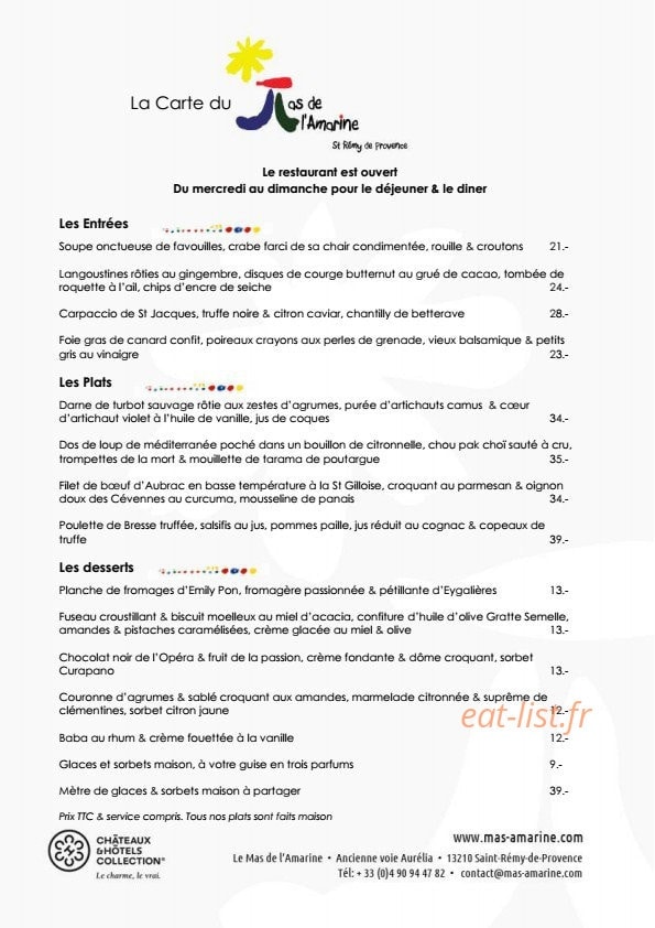 Mas de l'Amarine — carte page 2