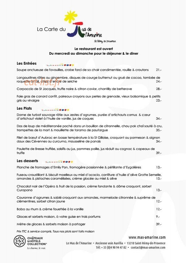 Mas de l'Amarine — carte page 3