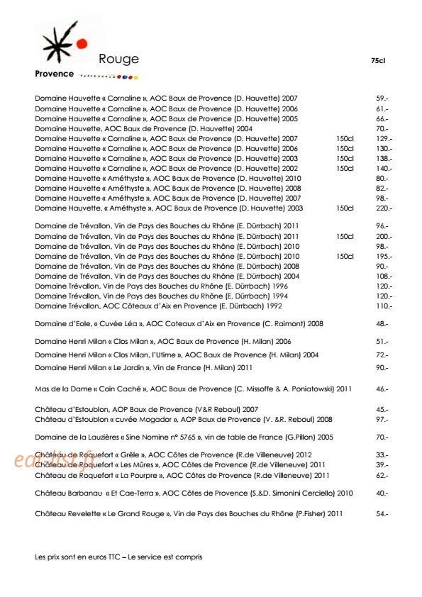 Mas de l'Amarine — carte page 21