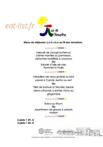 Mas de l'Amarine — carte page 5