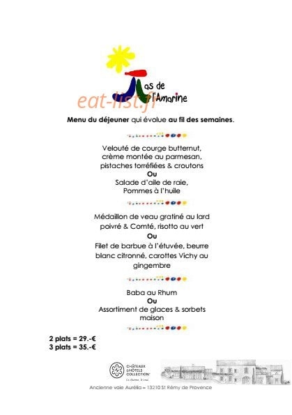 Mas de l'Amarine — carte page 6