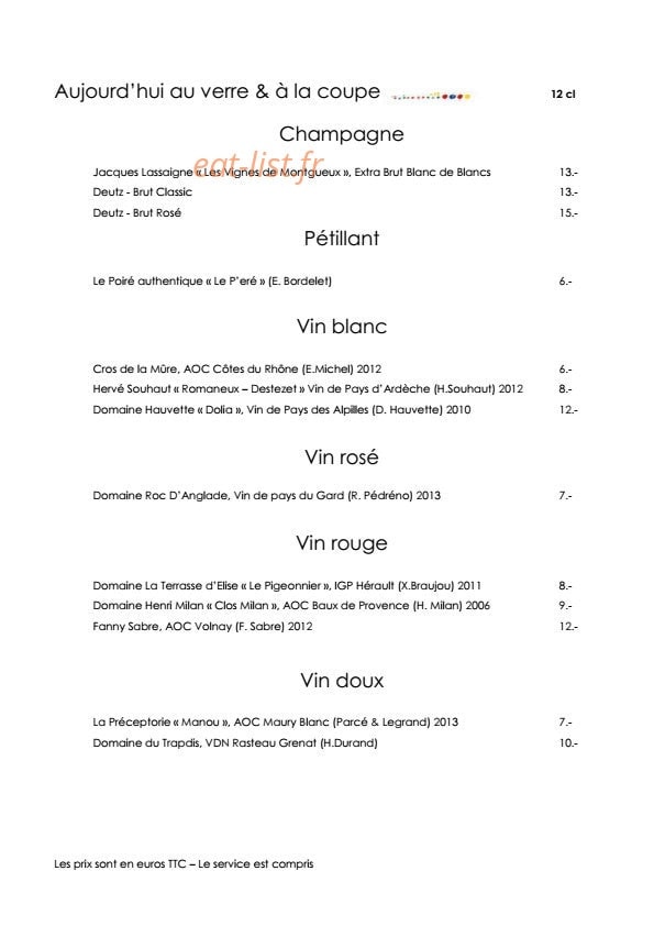 Mas de l'Amarine — carte page 13