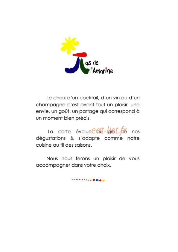 Mas de l'Amarine — carte page 7