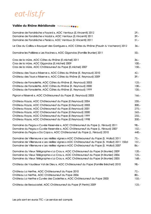 Mas de l'Amarine — carte page 22