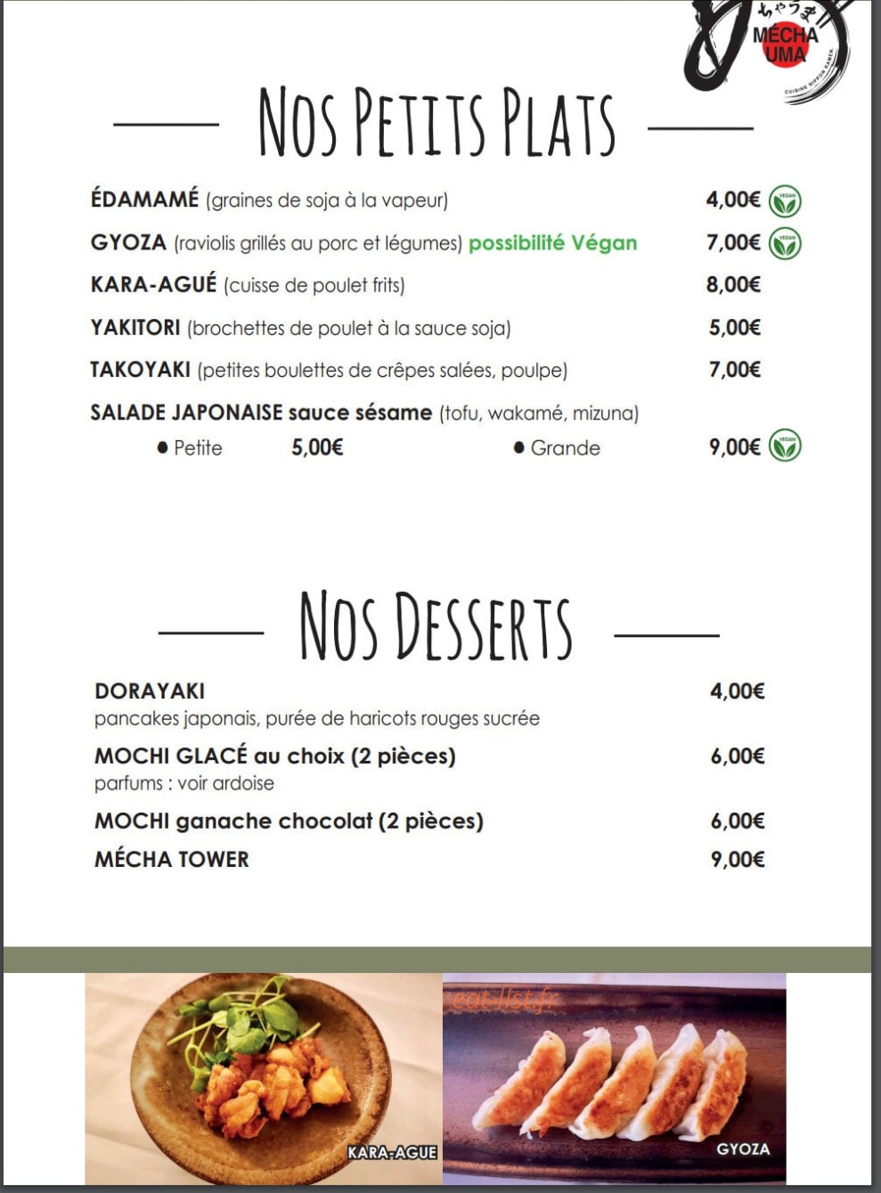 Mécha Uma — carte page 4