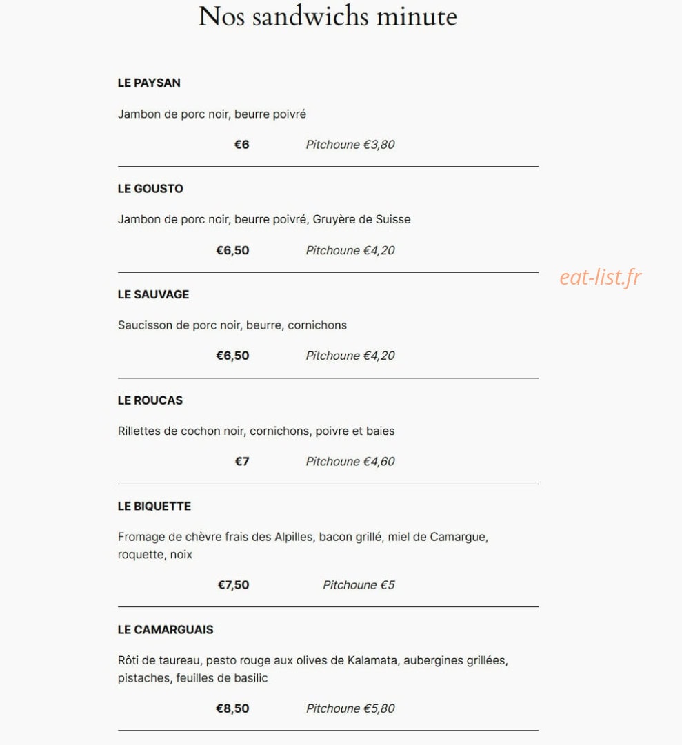 Tom & Joh — carte page 1