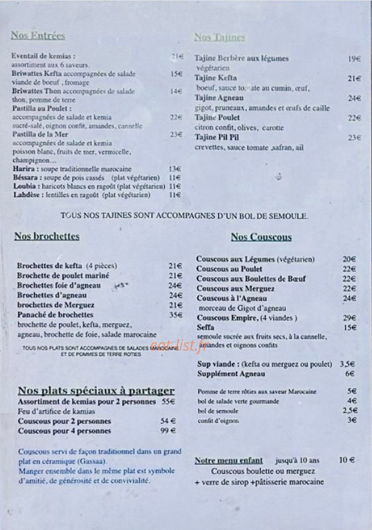 Volubilis — carte page 1