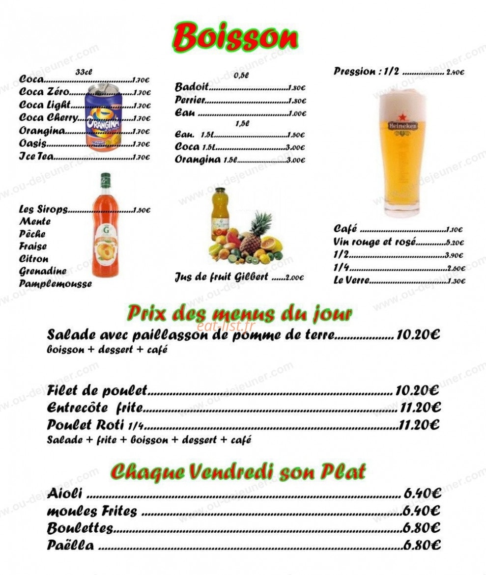 Pizzaléo — carte page 4
