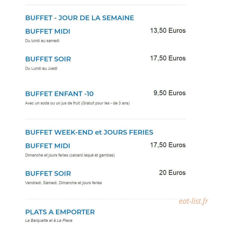 Wokery — carte page 2