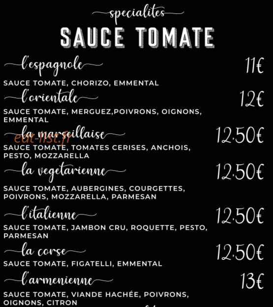 Chez Baby — carte page 3