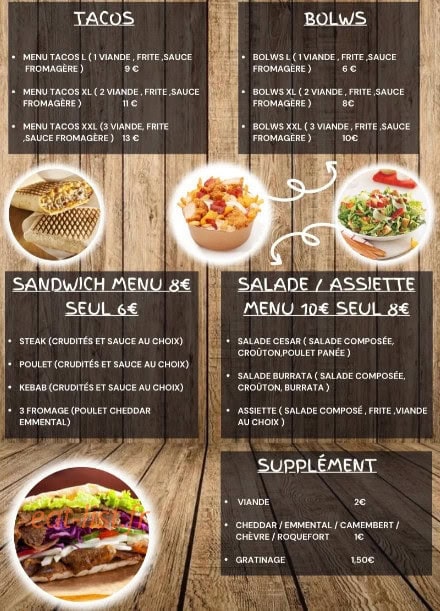 Ô Bon Plan — carte page 2