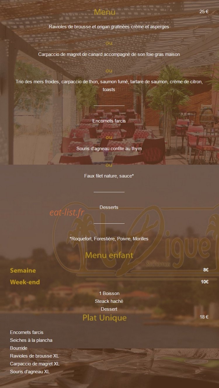 La digue — carte page 1
