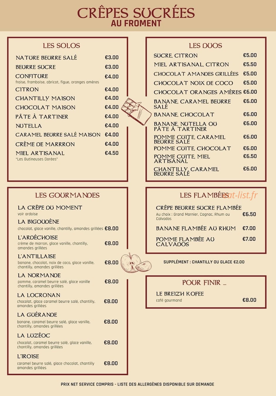 La Table des Celtes — carte page 3