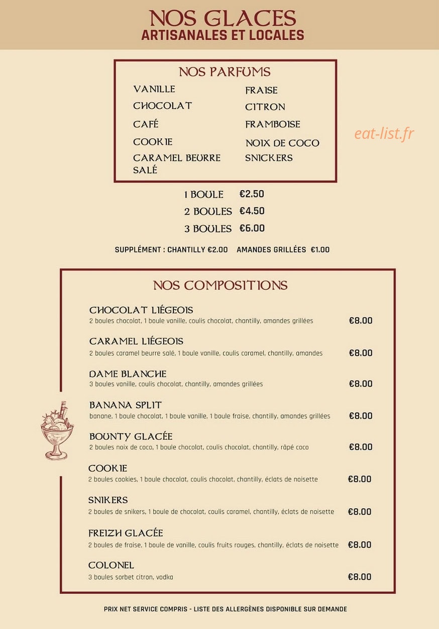 La Table des Celtes — carte page 1