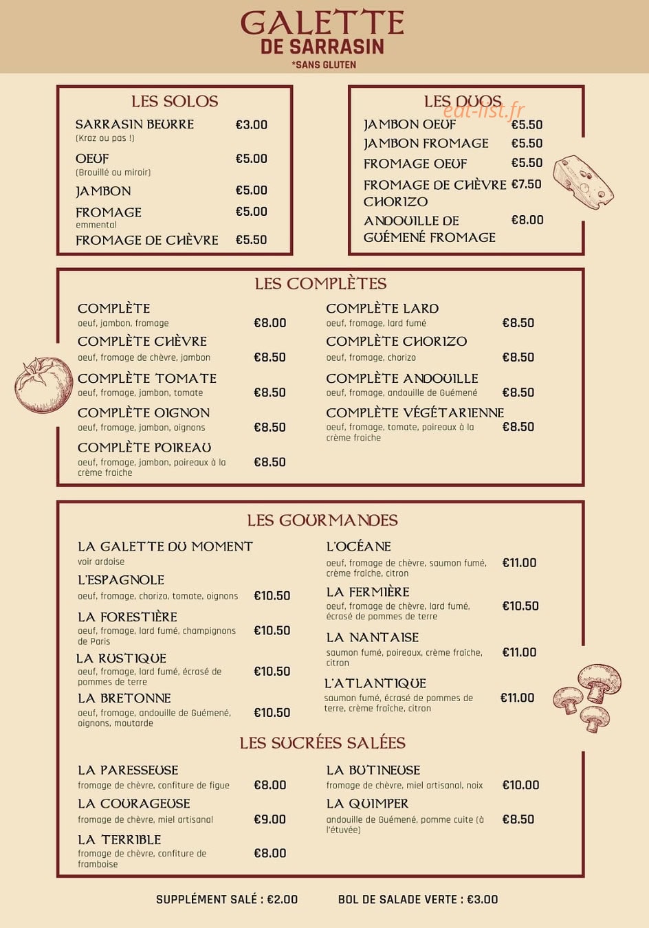 La Table des Celtes — carte page 4