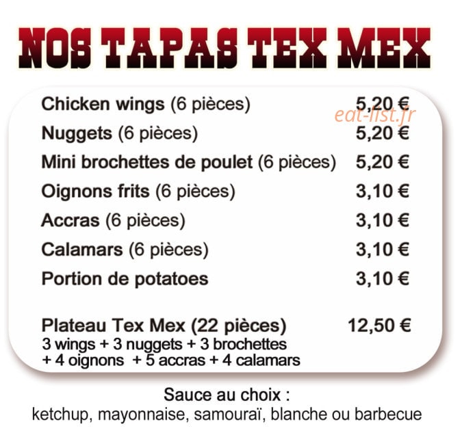 Mike's Pizza — carte page 3