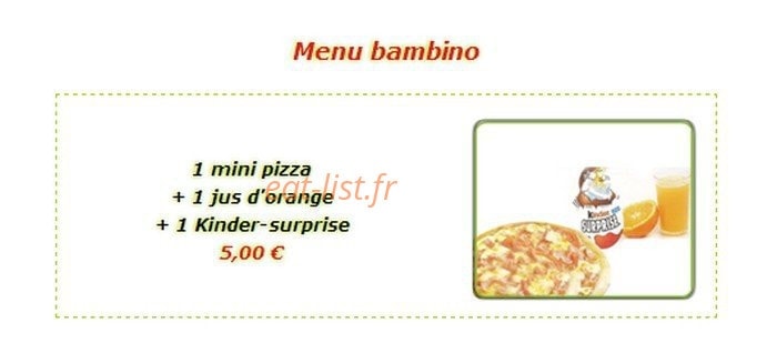 Sham's pizza — carte page 10