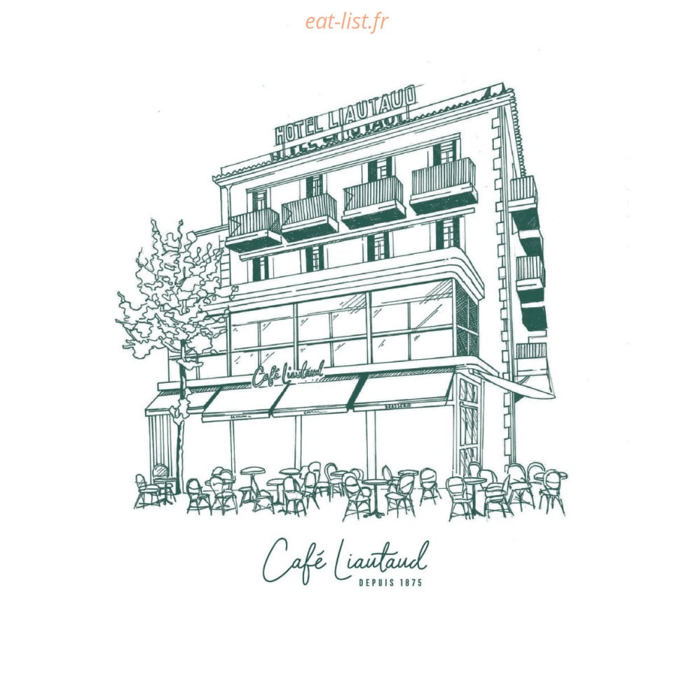 Café Liautaud — carte page 1