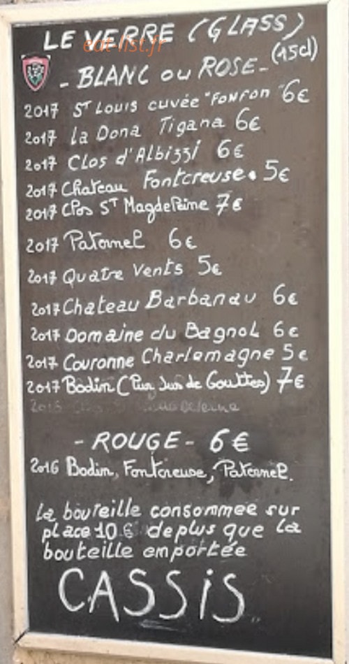 Divino — carte page 1