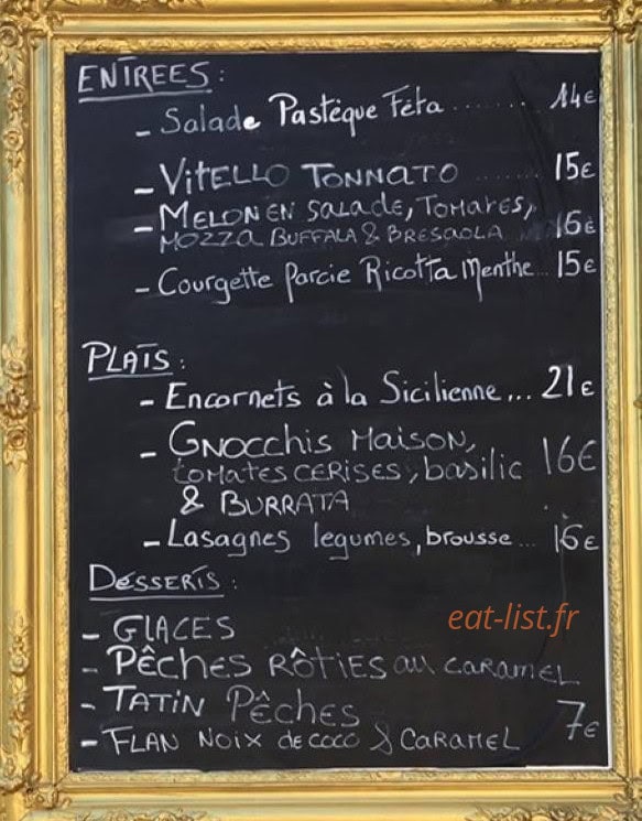 L'O2 Mer — carte page 1