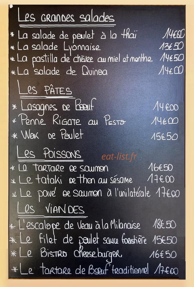 L'Oustau de la Mar — carte page 1