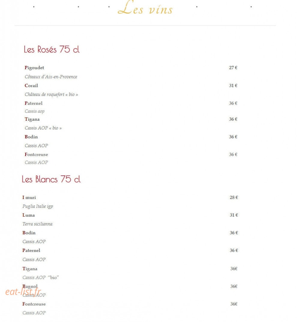 La Stazione — carte page 5