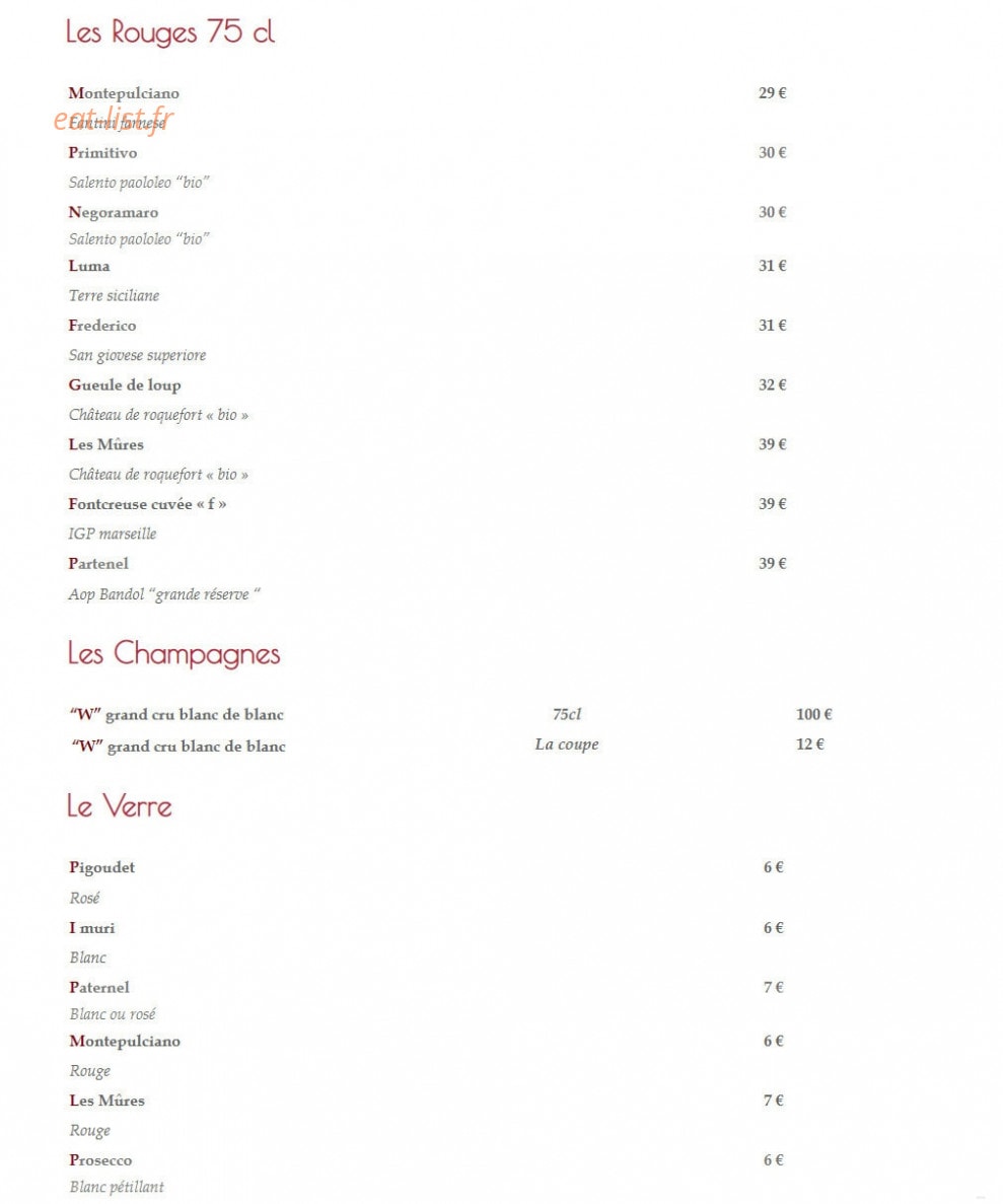 La Stazione — carte page 6