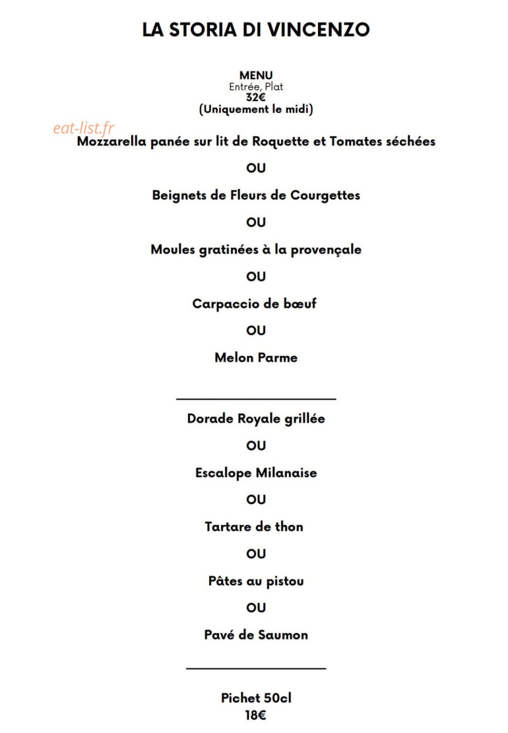 La Storia di Vincenzo — carte page 1