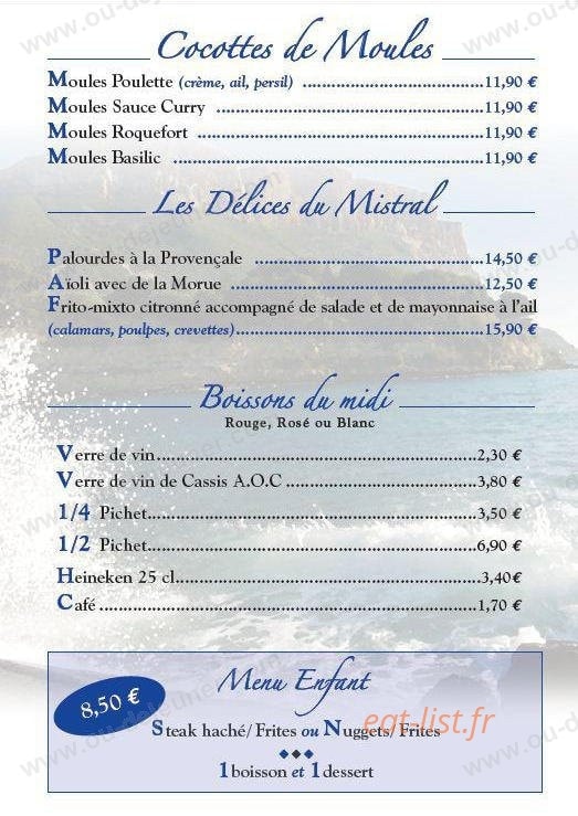 Le Mistral — carte page 8