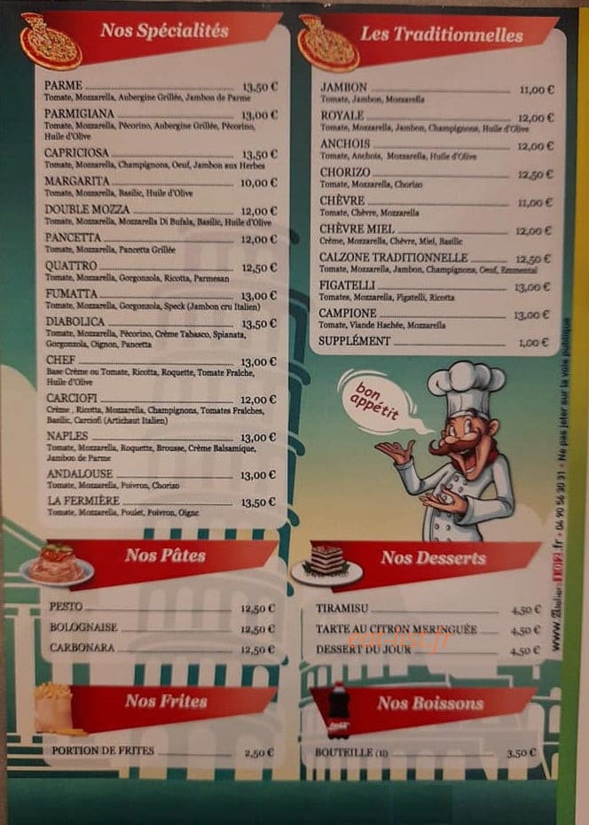 Le Naples — carte page 2