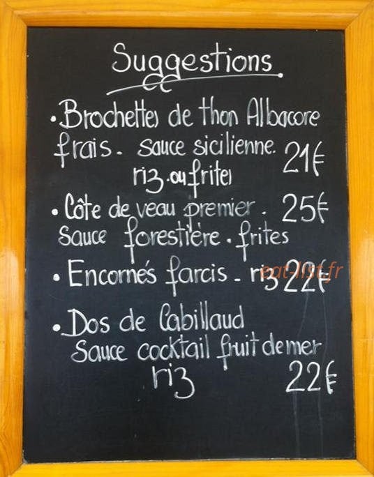 Le Pili Pili — carte page 2