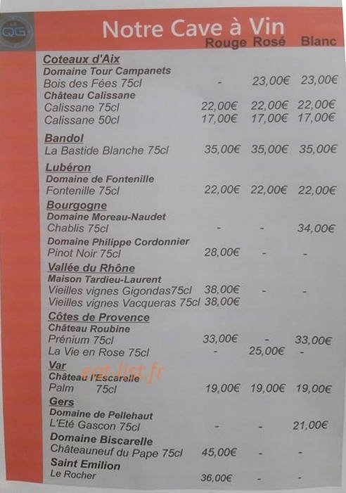 Le Qg — carte page 6