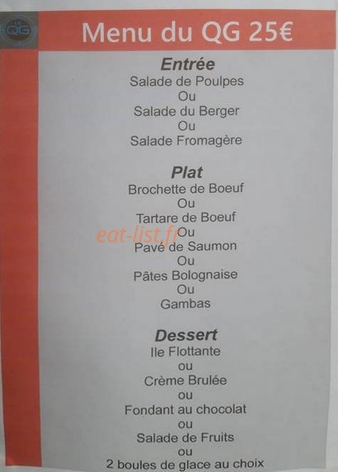 Le Qg — carte page 2