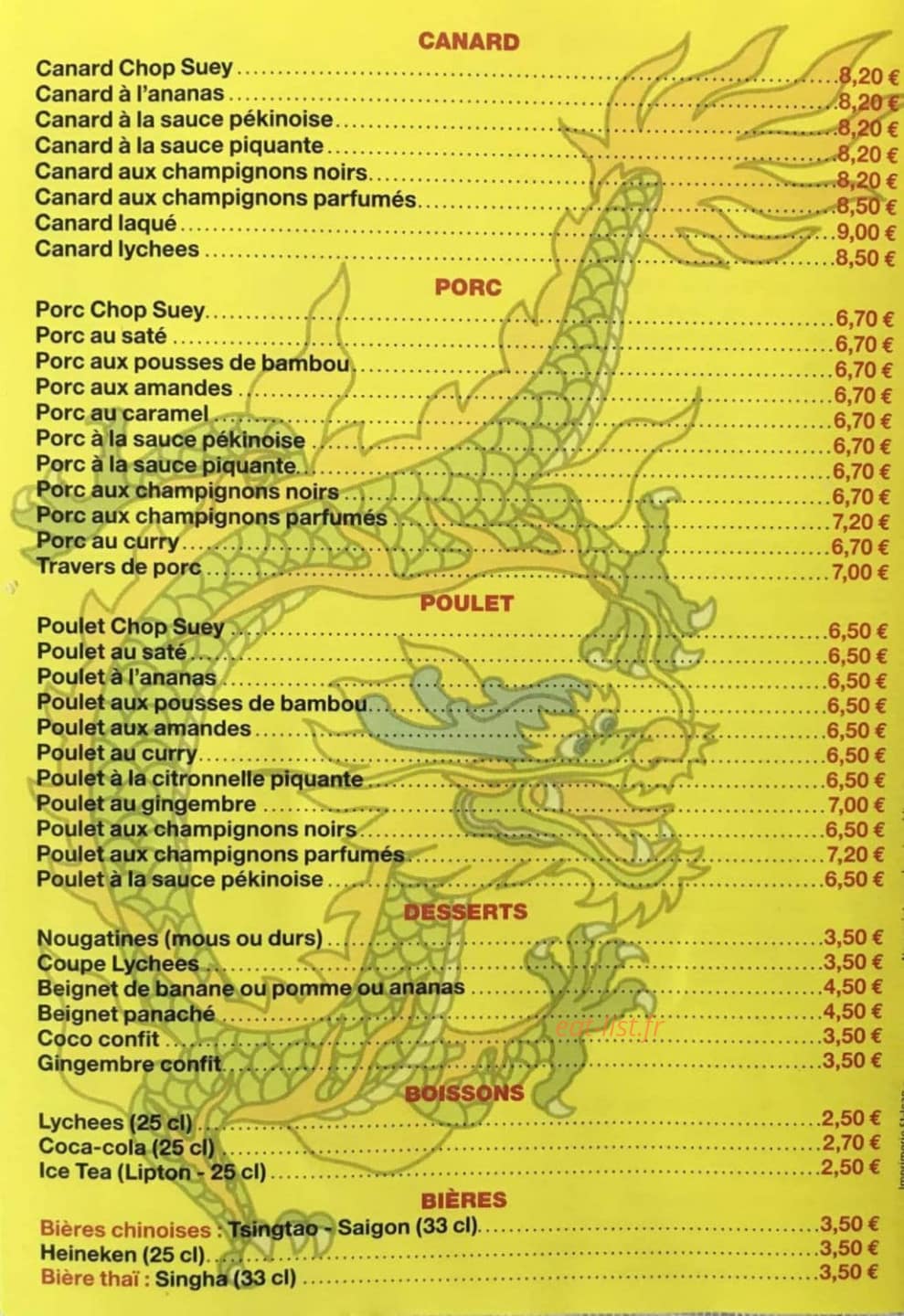 Les 3 Bonheurs — carte page 4