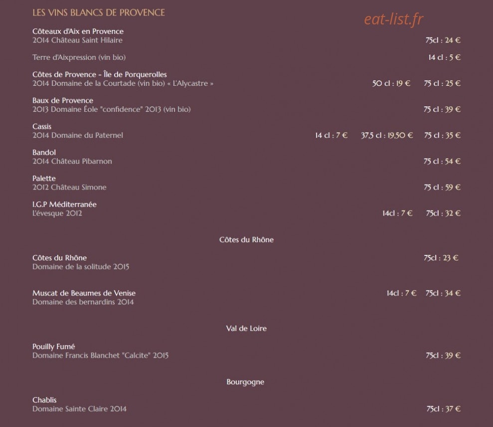 Domaine & cie — carte page 4