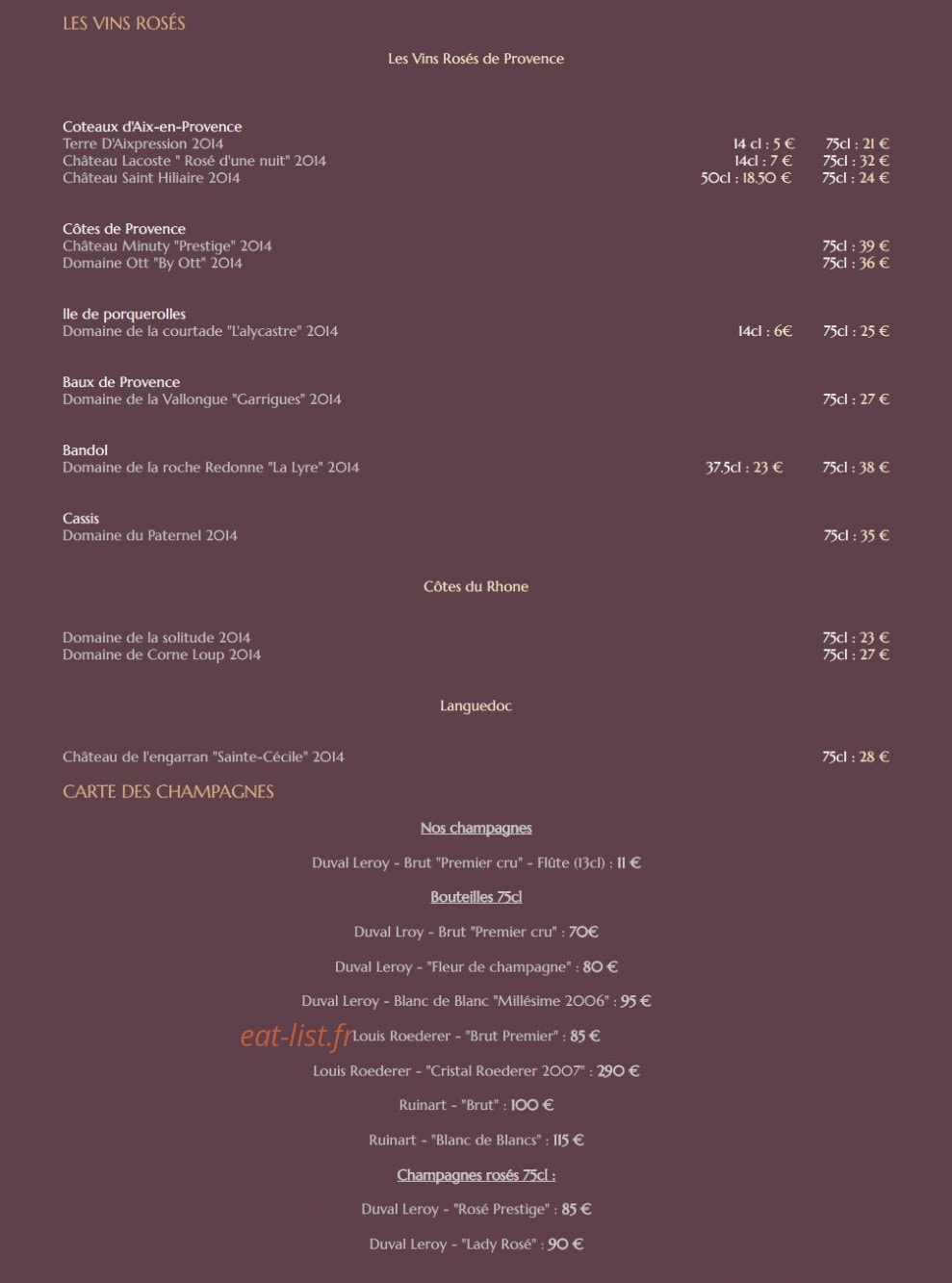 Domaine & cie — carte page 5
