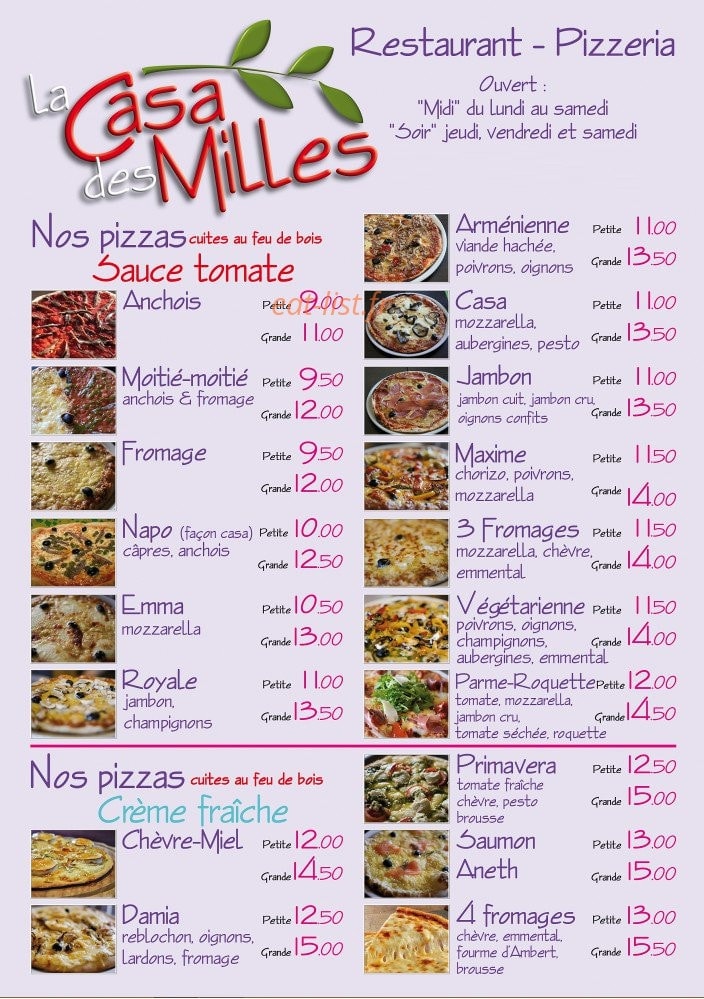 La casa des milles — carte page 3