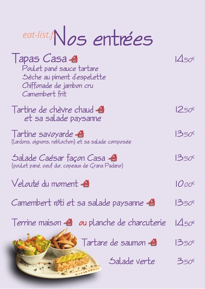 La casa des milles — carte page 1