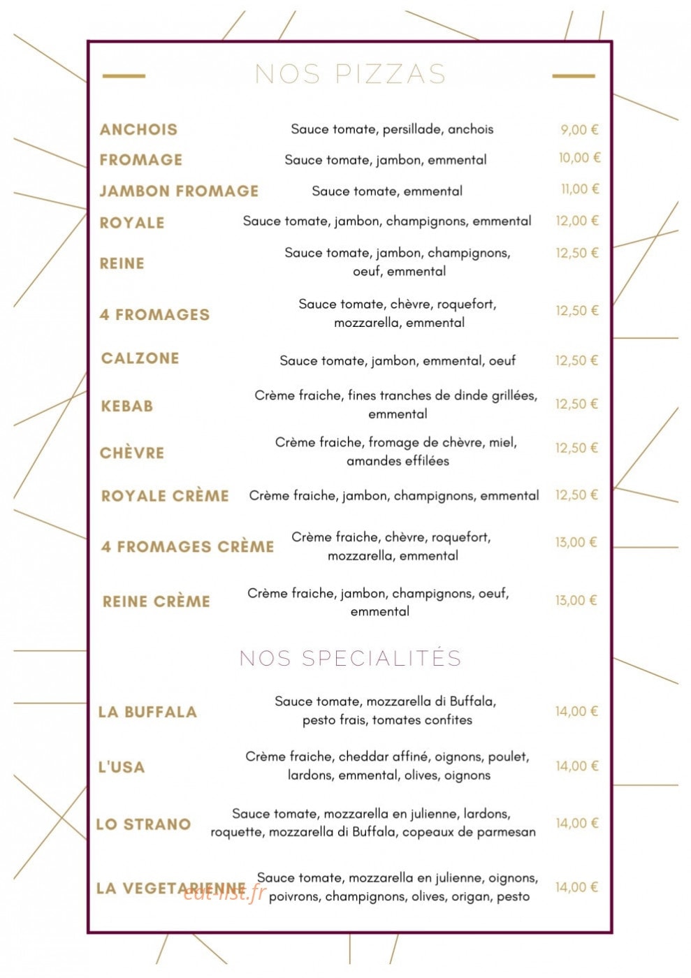 Les terrasses du z5 — carte page 4