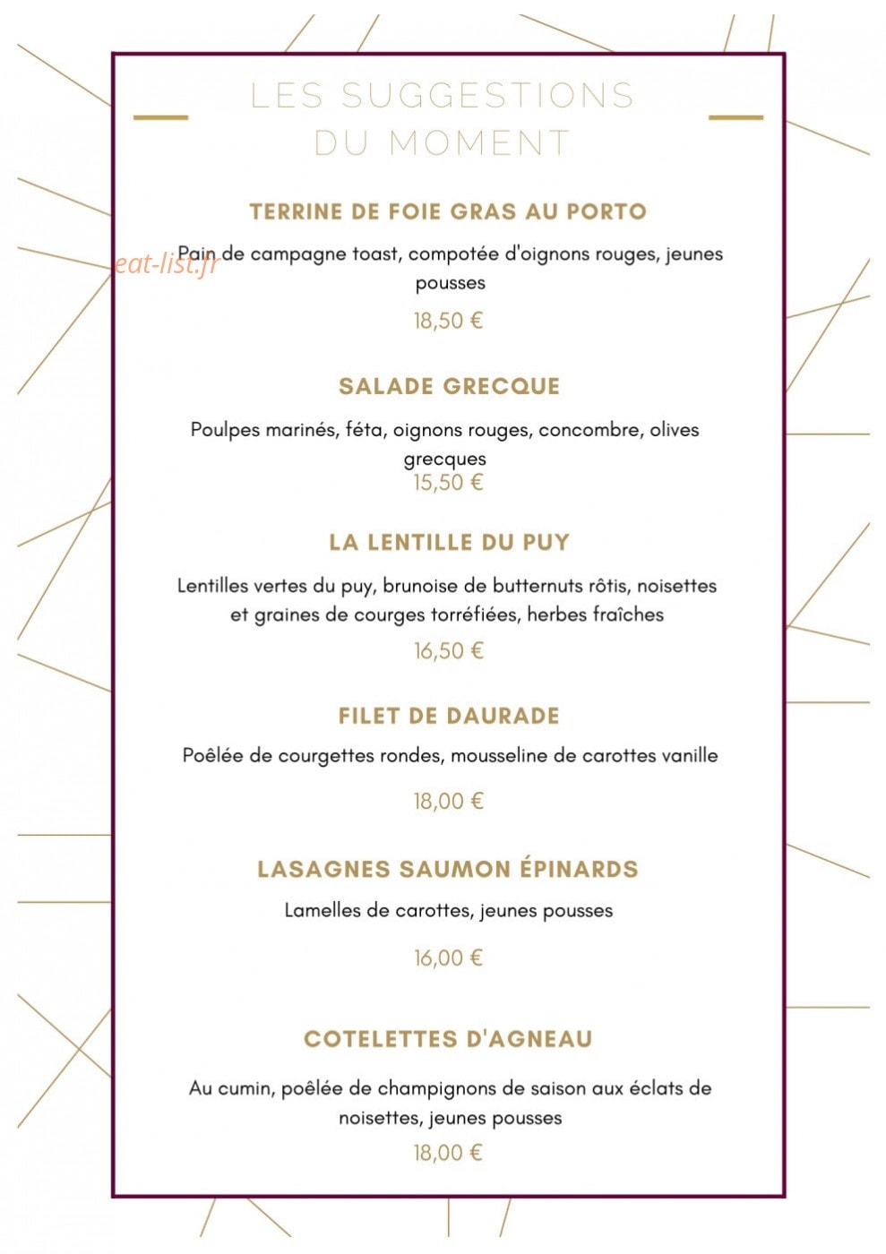 Les terrasses du z5 — carte page 3