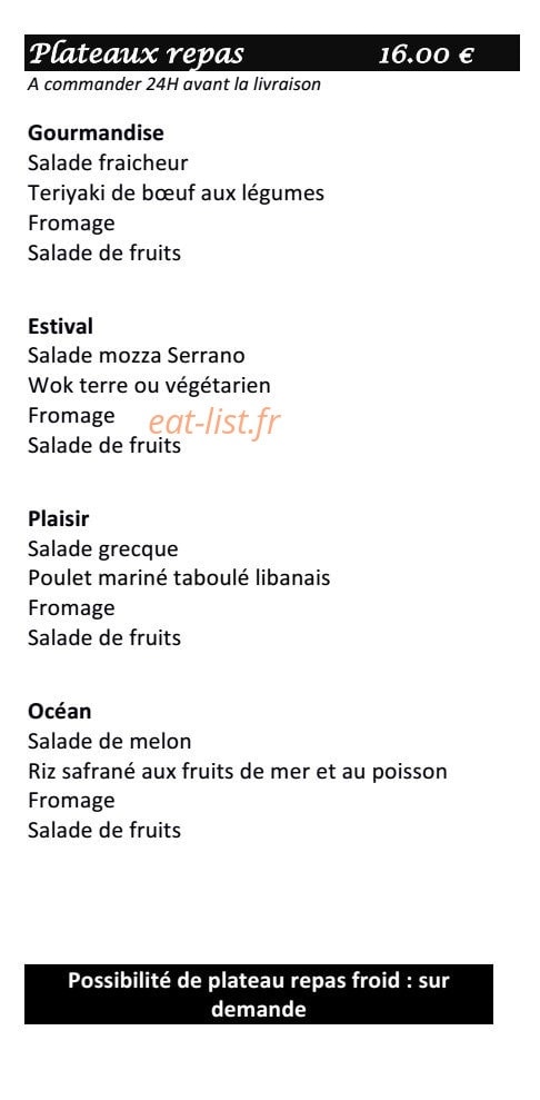 Ma cuisine vos envies — carte page 8