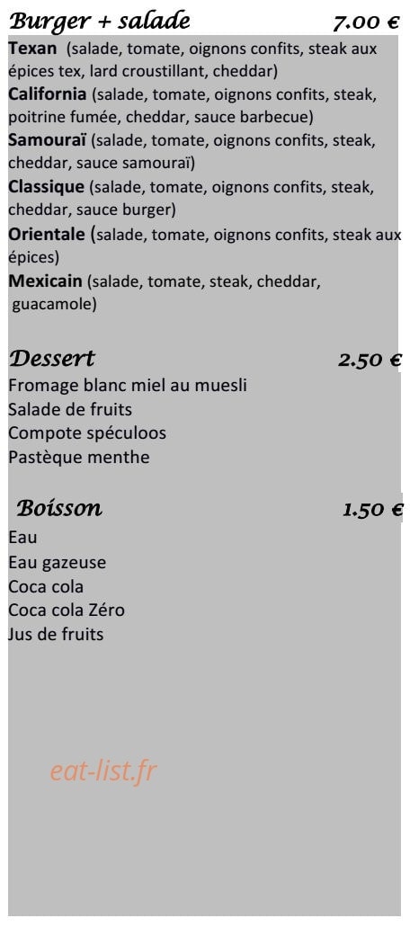 Ma cuisine vos envies — carte page 7