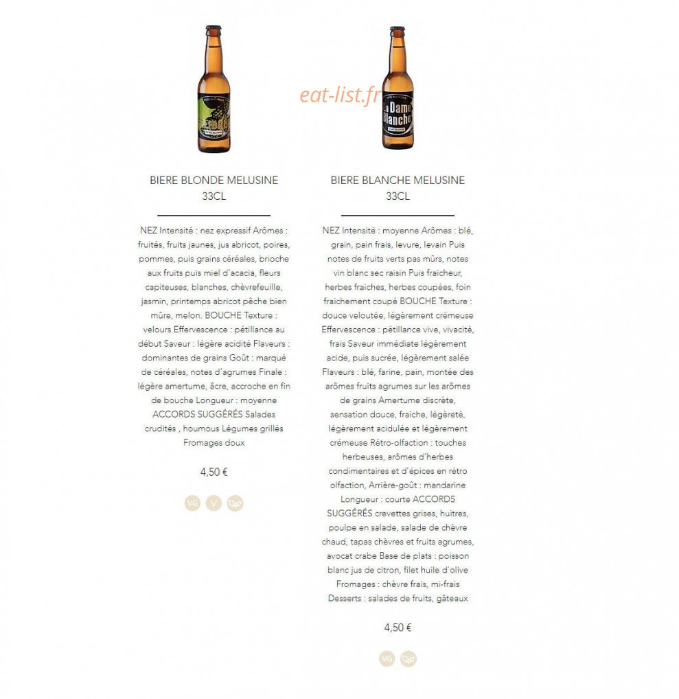 Hale Power Food — carte page 4
